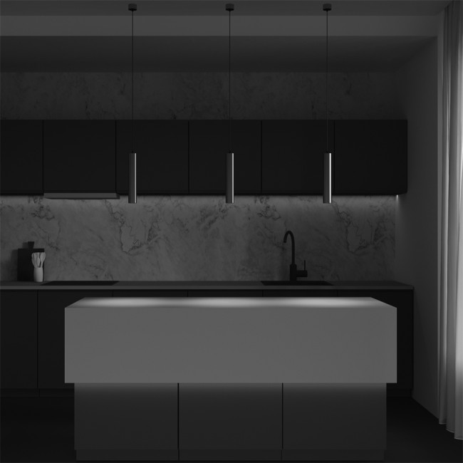 Подвесной светильник Maytoni Focus Led P072PL-L12W4K-BS