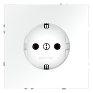 Розетка Voltum S70 VLS040102 (белый матовый)