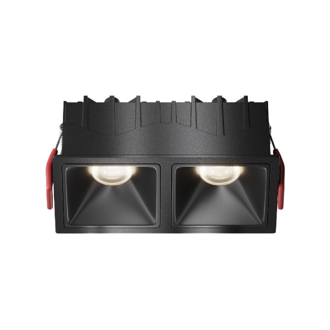Встраиваемый светильник Maytoni Alfa LED DL043-02-10W4K-SQ-B-1