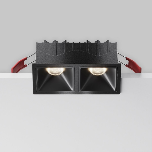 Встраиваемый светильник Maytoni Alfa LED DL043-02-10W4K-SQ-B-1