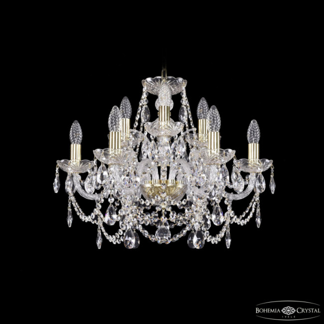 Подвесная люстра Bohemia Ivele Crystal 1411/6+3/195 G