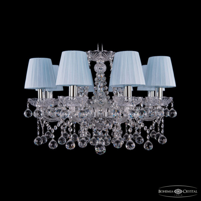 Подвесная люстра Bohemia Ivele Crystal 1413/8/200 Ni Balls SH4