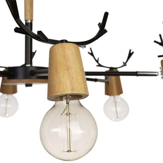 Люстра на штанге Loft IT Sven 10024/6 Black Люстра на штанге Loft IT Sven 10024/6 Black