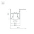 Алюминиевый профиль Arlight FOLED-CEIL-SIDE-3000 044856 Алюминиевый профиль Arlight FOLED-CEIL-SIDE-3000 044856