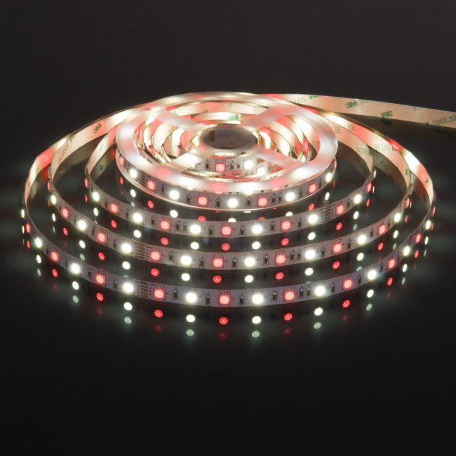 Светодиодная лента Elektrostandard 24V 14,4W 60Led 5050+5050 IP20 MIX RGB/холодный белый, 5м 4690389172274 Светодиодная лента Elektrostandard 24V 14,4W 60Led 5050+5050 IP20 MIX RGB/холодный белый, 5м 4690389172274