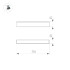 Трековый магнитный светильник Arlight MAG-FLAT-25-L800-24W Day4000 050062
