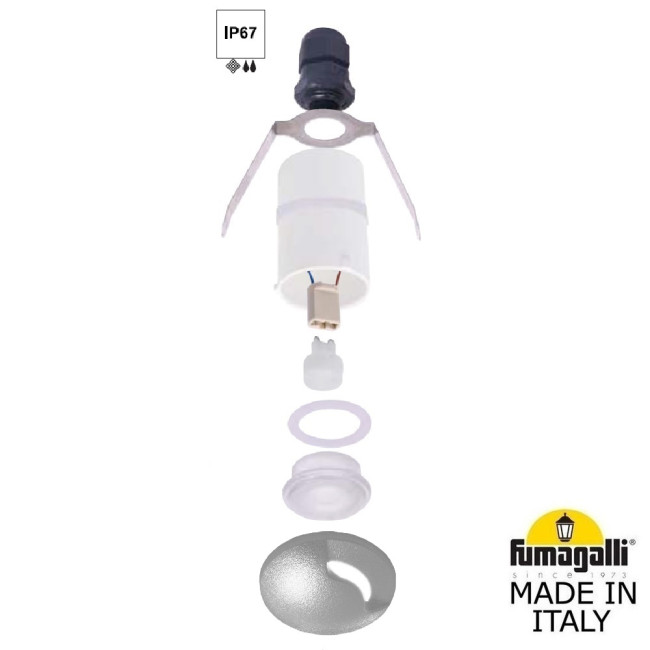 Уличный встраиваемый светильник Fumagalli Teresa 2L1.000.000.LXZ1L Уличный встраиваемый светильник Fumagalli Teresa 2L1.000.000.LXZ1L