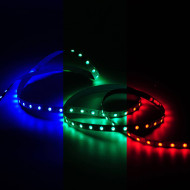 Светодиодная лента Gauss 12В 5050 10Вт/м RGBK 5м IP20 BT055 Светодиодная лента Gauss 12В 5050 10Вт/м RGBK 5м IP20 BT055