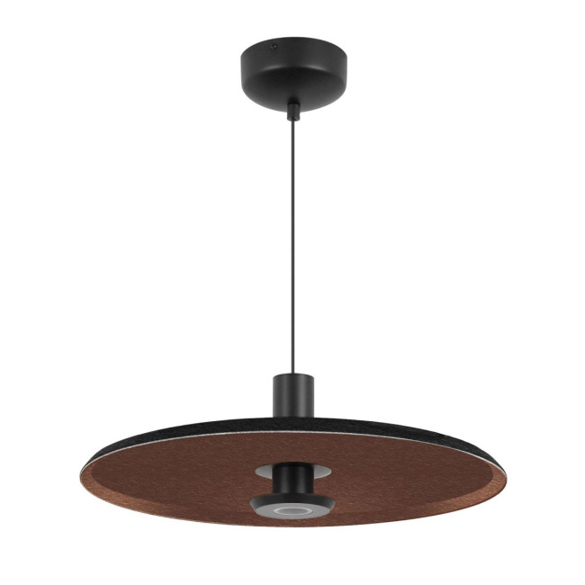 Подвесной светильник Arlight SP-KOTARO-R450-12W Warm2700 (BK-CF, 36 deg, 230V, TRIAC) 057234 Подвесной светильник Arlight SP-KOTARO-R450-12W Warm2700 (BK-CF, 36 deg, 230V, TRIAC) 057234