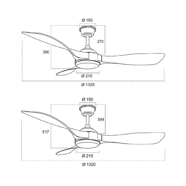 Люстра-вентилятор Sonex Storm 7701/24L Люстра-вентилятор Sonex Storm 7701/24L