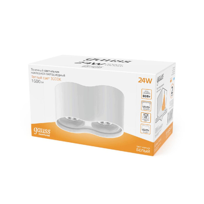 Потолочный светодиодный светильник Gauss HD032 Потолочный светодиодный светильник Gauss HD032