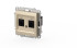 Розетка компьютерная двухместная (Cat 6) ELBI Zena Vega 609-012500-248 Розетка компьютерная двухместная (Cat 6) ELBI Zena Vega 609-012500-248