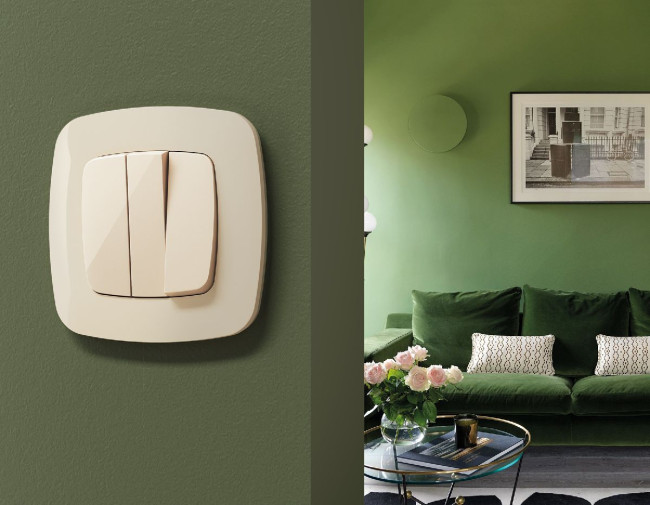 Лицевая панель для выключателя трехклавишного Ambrella Volt Omega OP3050