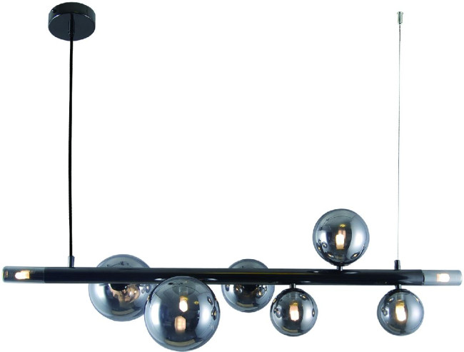 Подвесная люстра Indigo Canto 11026/8PL Black V000240