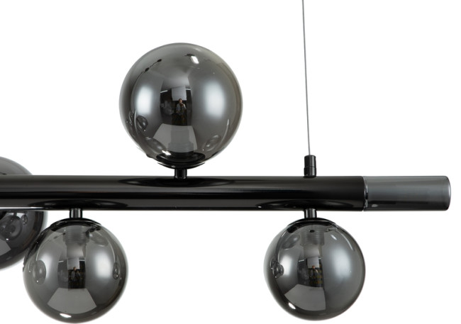 Подвесная люстра Indigo Canto 11026/8PL Black V000240