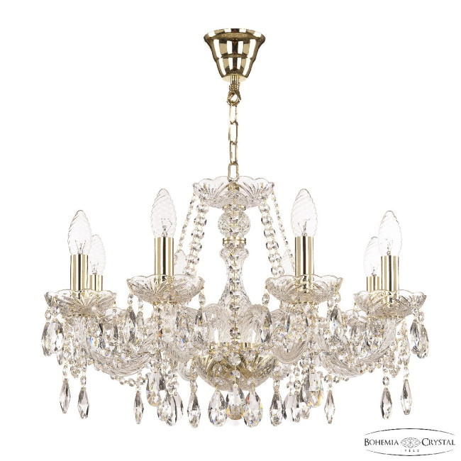 Подвесная люстра Bohemia Ivele Crystal 116/8/195 G Подвесная люстра Bohemia Ivele Crystal 116/8/195 G