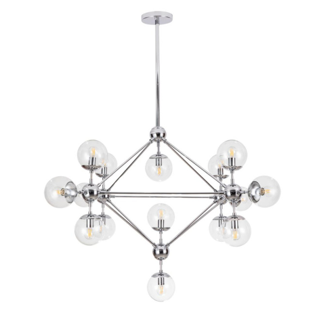 Люстра на штанге Arte Lamp Bolla A1664SP-15CC Люстра на штанге Arte Lamp Bolla A1664SP-15CC