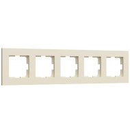 Рамка на 5 постов Werkel Slab (айвори софт) W0052962 4690389207938 a067787