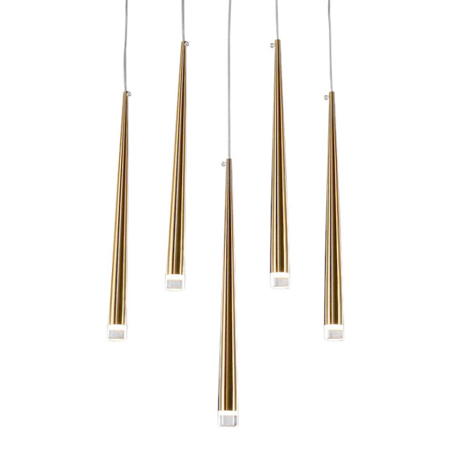 Подвесной светильник Delight Collection Aquitaine OM042820-5 gold Подвесной светильник Delight Collection Aquitaine OM042820-5 gold