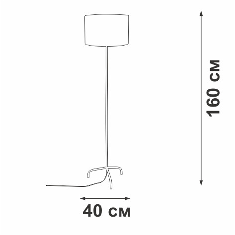 Торшер Vitaluce V2839-1/1P Торшер Vitaluce V2839-1/1P
