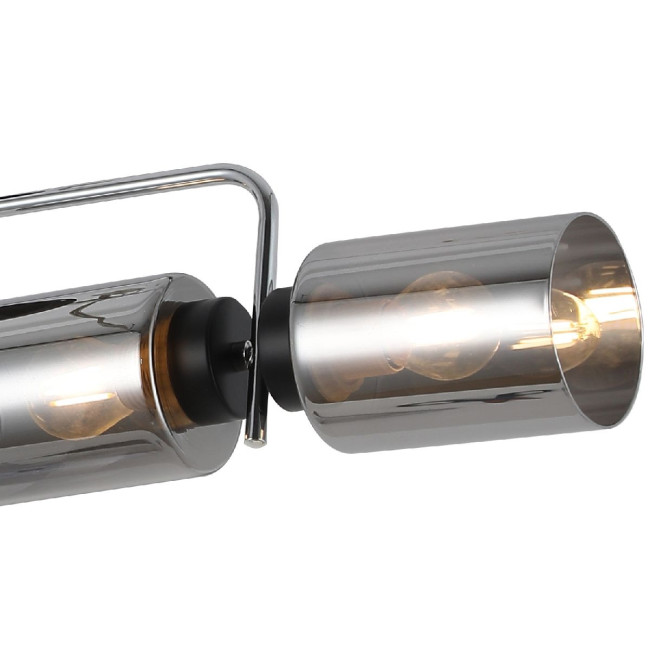 Люстра на штанге Illumico IL8249-4COU-79 BK CR Люстра на штанге Illumico IL8249-4COU-79 BK CR