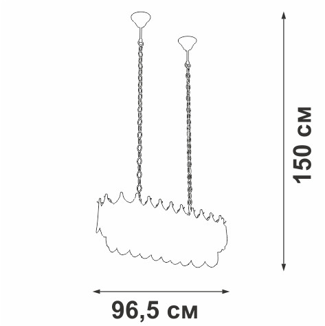 Подвесная люстра Vitaluce V5813-8/11