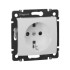 Розетка с/з со шторками Legrand Valena Classic 694269 Розетка с/з со шторками Legrand Valena Classic 694269