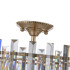 Потолочная люстра Arte Milano Sorrento 375209/5/80/390 GD Потолочная люстра Arte Milano Sorrento 375209/5/80/390 GD