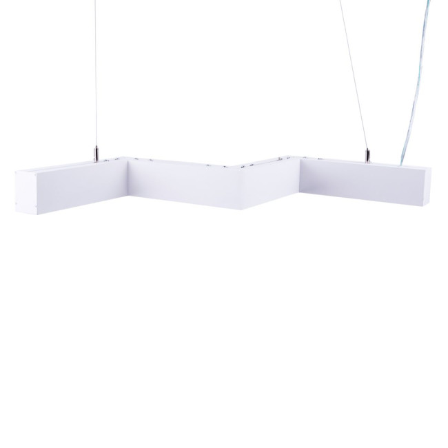 Линейный подвесной светильник Uniel UL-00013518 ULO-K19A 30W/4000K/Z30-120 IP40 WHITE