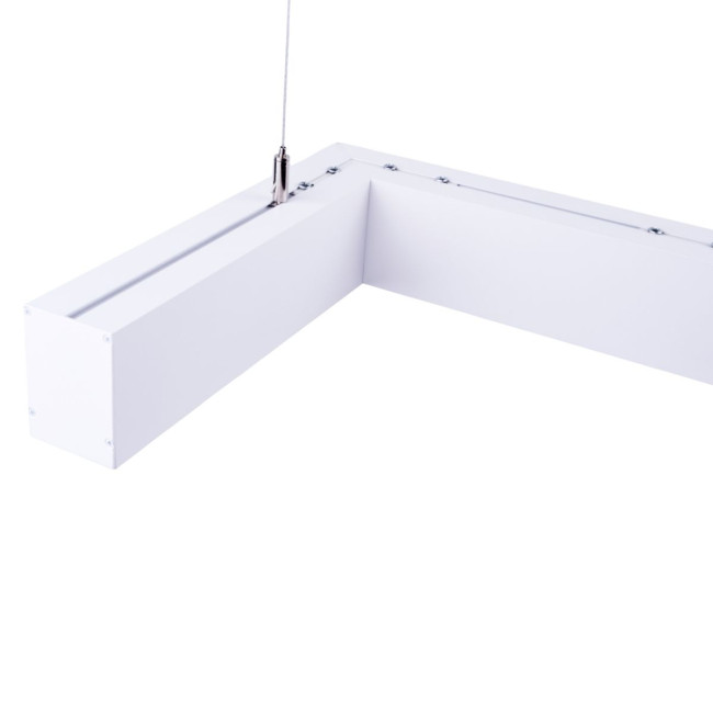 Линейный подвесной светильник Uniel UL-00013518 ULO-K19A 30W/4000K/Z30-120 IP40 WHITE