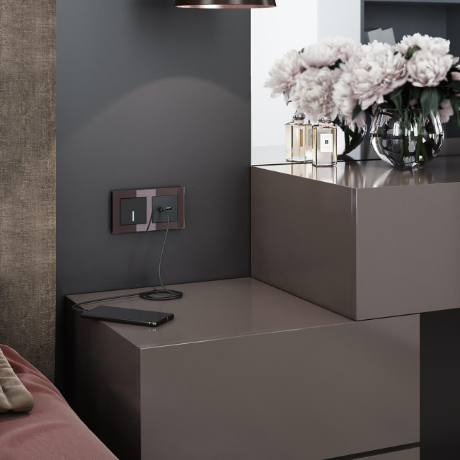 Сенсорный выключатель одноклавишный с функцией Wi-Fi Werkel черный W4510608 4690389171185 Сенсорный выключатель одноклавишный с функцией Wi-Fi Werkel черный W4510608 4690389171185