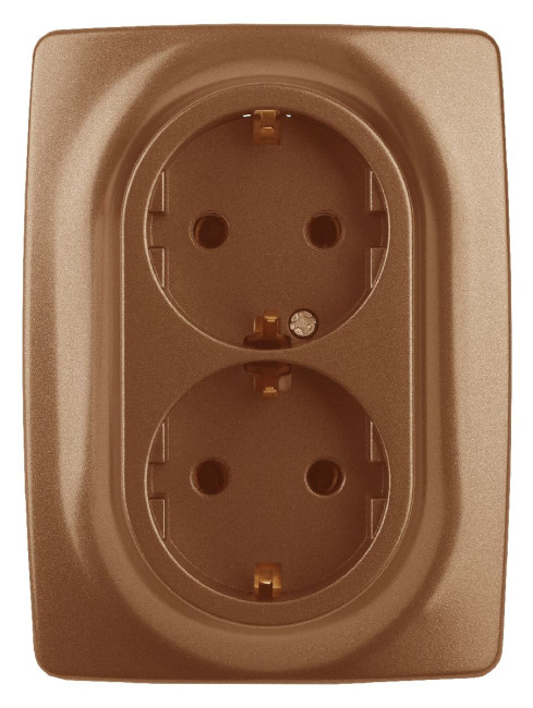 Розетка 2x2P+E Schuko Эра 12-2106-14 Б0031236 Розетка 2x2P+E Schuko Эра 12-2106-14 Б0031236