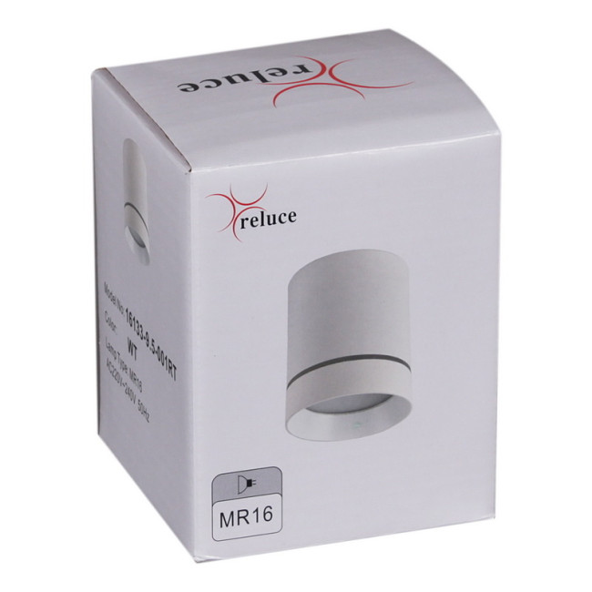 Накладной светильник Reluce 16133-9.5-001RT MR16 WT Накладной светильник Reluce 16133-9.5-001RT MR16 WT