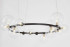 Подвесная люстра Lumina Deco LDP 7033-15 BK+CL Подвесная люстра Lumina Deco LDP 7033-15 BK+CL