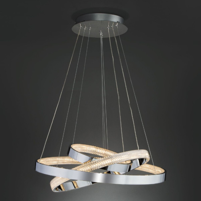 Подвесная люстра Eurosvet Posh 90176/3 хром a045418