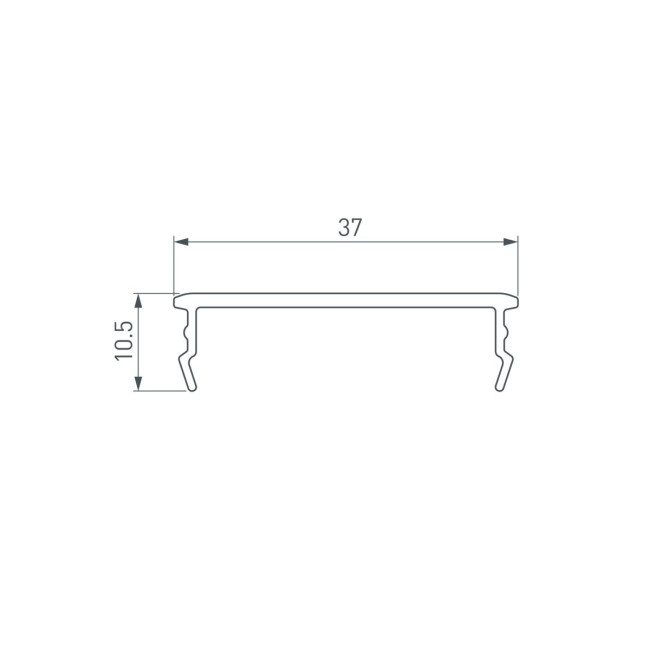 Экран Arlight IP-LINE-4050-2000 OPAL (Пластик) 053900 Экран Arlight IP-LINE-4050-2000 OPAL (Пластик) 053900