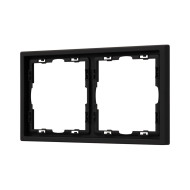 Рамка пластиковая Arlight FRM-NOBE-SFPL-2-BK 054216
