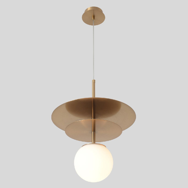 Подвесной светильник Crystal Lux UVA SP1.2 BRASS Подвесной светильник Crystal Lux UVA SP1.2 BRASS