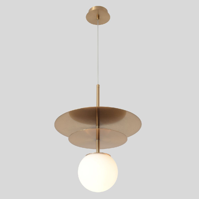 Подвесной светильник Crystal Lux UVA SP1.2 BRASS Подвесной светильник Crystal Lux UVA SP1.2 BRASS
