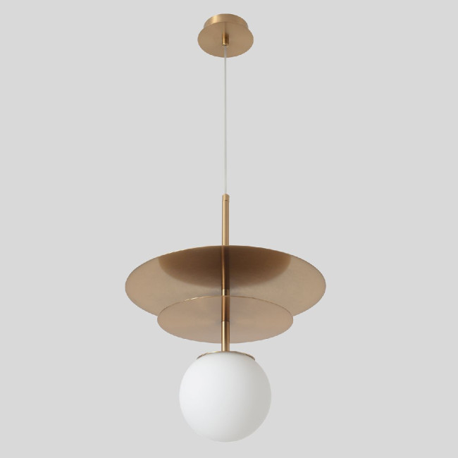 Подвесной светильник Crystal Lux UVA SP1.2 BRASS Подвесной светильник Crystal Lux UVA SP1.2 BRASS