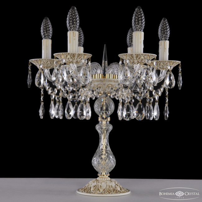 Настольная лампа Bohemia Ivele Crystal AL16313L8/6/141-44 WMG Настольная лампа Bohemia Ivele Crystal AL16313L8/6/141-44 WMG