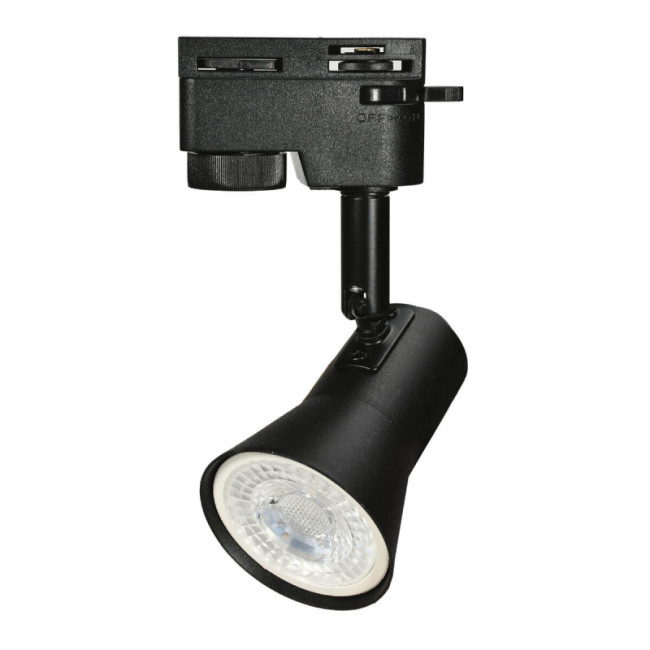 Трековый светильник Volpe UBL-Q323 GU10 BLACK UL-00009603 Трековый светильник Volpe UBL-Q323 GU10 BLACK UL-00009603
