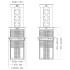 Блок розеток 17 (12 секций и USB type A+C) беспроводная зарядка Mebax 00-00002600 Блок розеток 17 (12 секций и USB type A+C) беспроводная зарядка Mebax 00-00002600