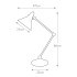 Настольная лампа Elstead Lighting PV-TL-AB Настольная лампа Elstead Lighting PV-TL-AB