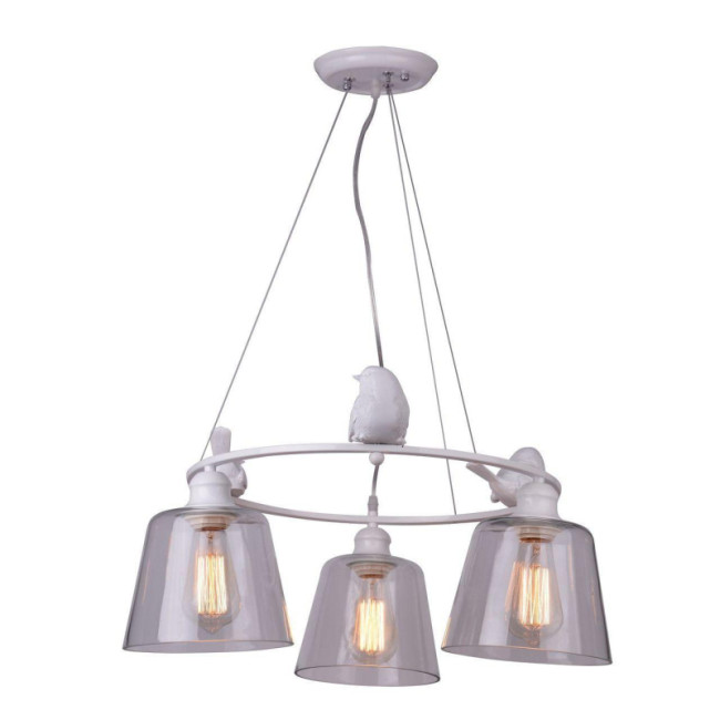 Подвесная люстра Arte Lamp Passero A4289LM-3WH Подвесная люстра Arte Lamp Passero A4289LM-3WH