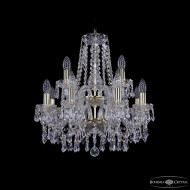 Подвесная люстра Bohemia Ivele Crystal 1403/8+4/160/2d G Подвесная люстра Bohemia Ivele Crystal 1403/8+4/160/2d G