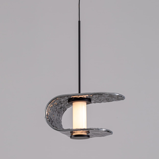 Подвесной светильник MD24020901-1A black/smoky Подвесной светильник MD24020901-1A black/smoky