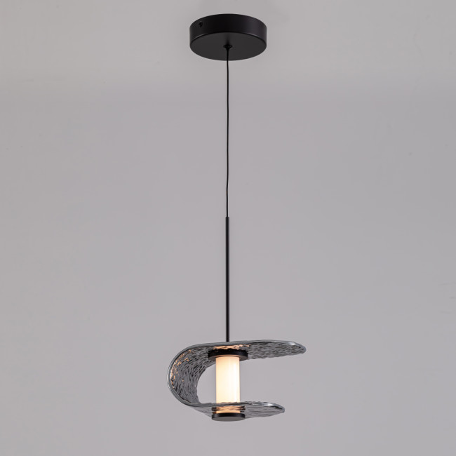 Подвесной светильник MD24020901-1A black/smoky Подвесной светильник MD24020901-1A black/smoky