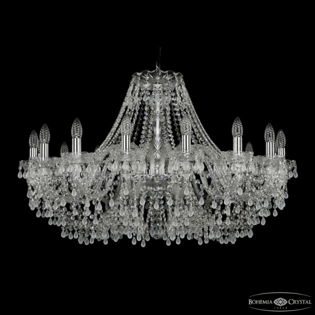 Подвесная люстра Bohemia Ivele Crystal 1410/16/360 Ni V0300