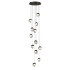 Каскадная люстра Delight Collection MD24001033-12A black/clear